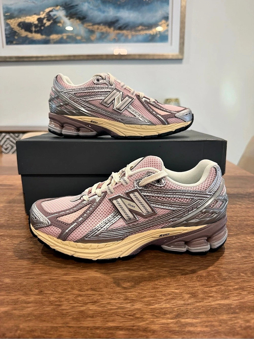 New Balance 1906R Pink & Gray Sneakers-Size 7.5W/6M BNIB D